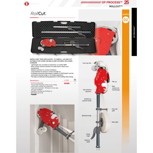 Roll-Cut Saumanauha Annostelija