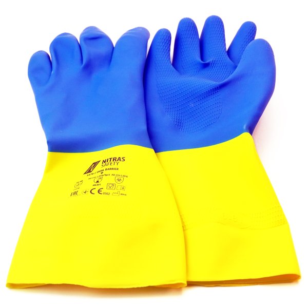 Kloropreenikäsine Dual Barrier