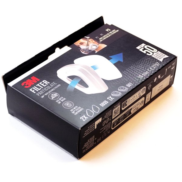 3M Hiukkassuodatin 5935 + Suodatinpidike 501