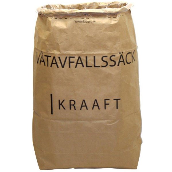 Paperisäkki Märälle Jätteelle 125L