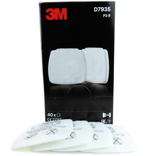 3M Secure-Click Hiukkassuodatin P3 D7935