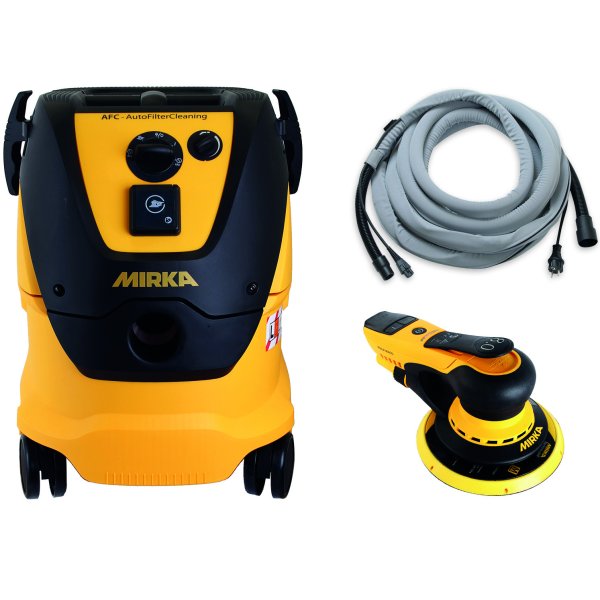 DEROS II 650 + Pölynimuri + 10m Letku