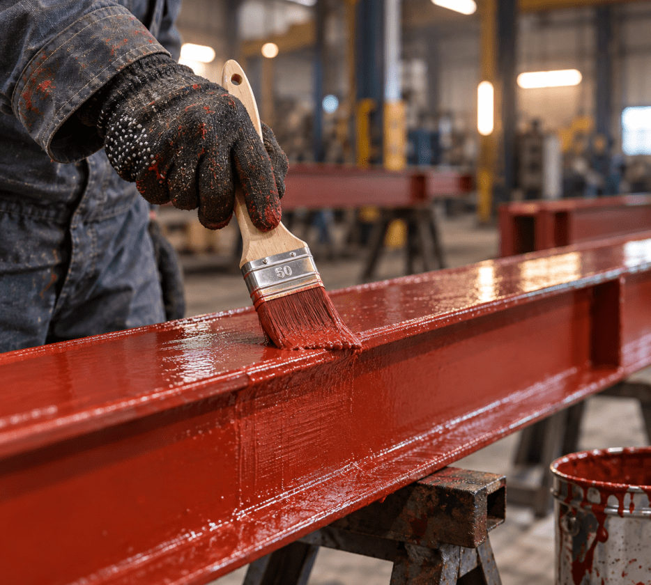 Teollisuussivellin teräksen ja metallin ruostesuojamaalaukseen